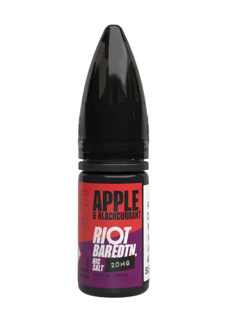 Apple & Blackcurrant Nic Salt By Riot Squad BAR EDTN