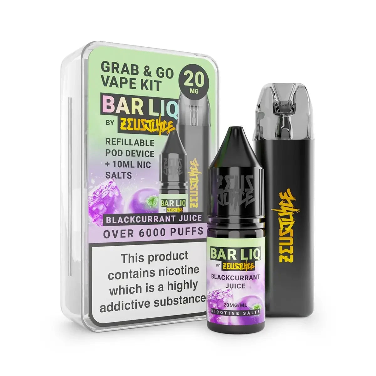 Zeus Juice Grab and Go Pod Kit