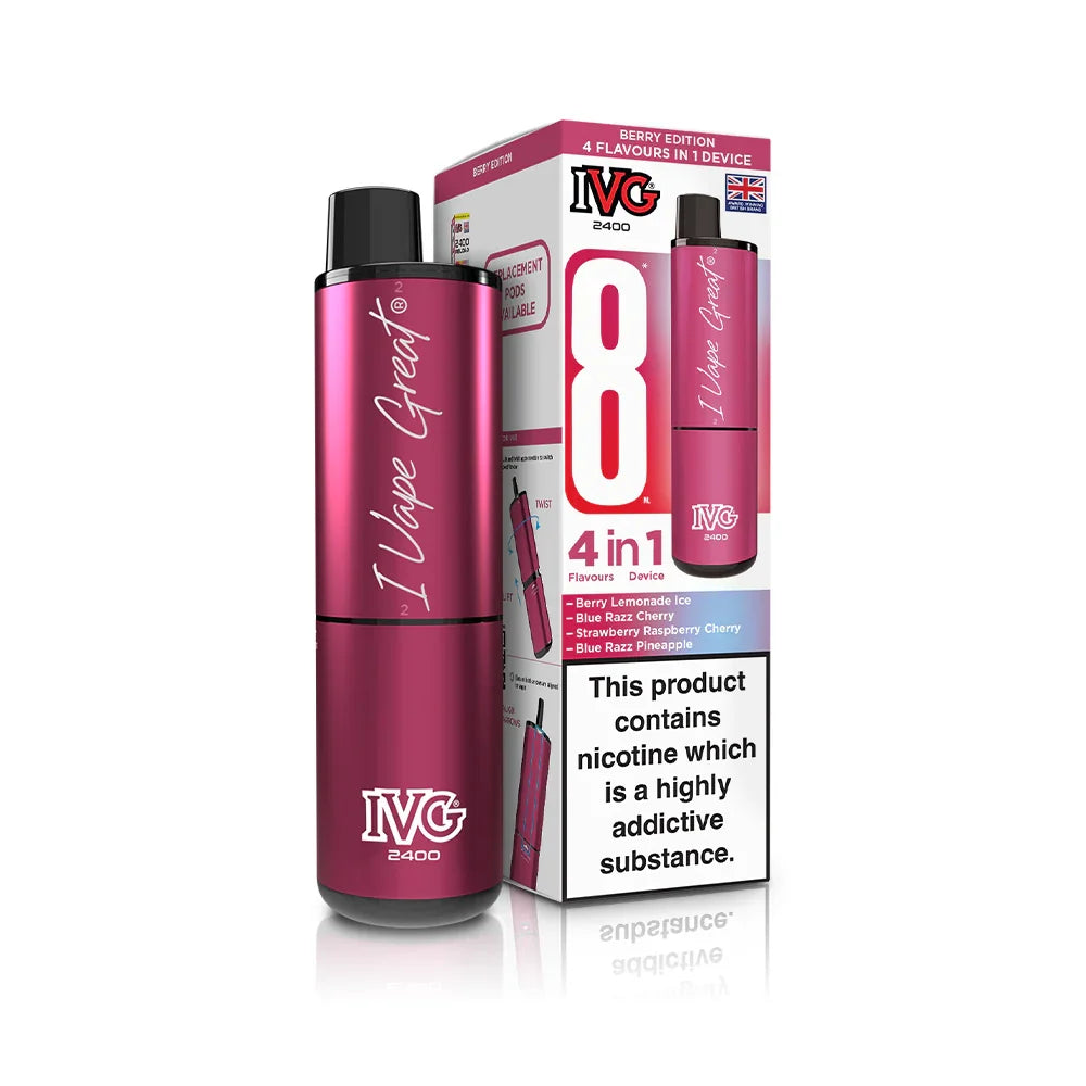 IVG 2400 Prefilled Pod Vape Kit