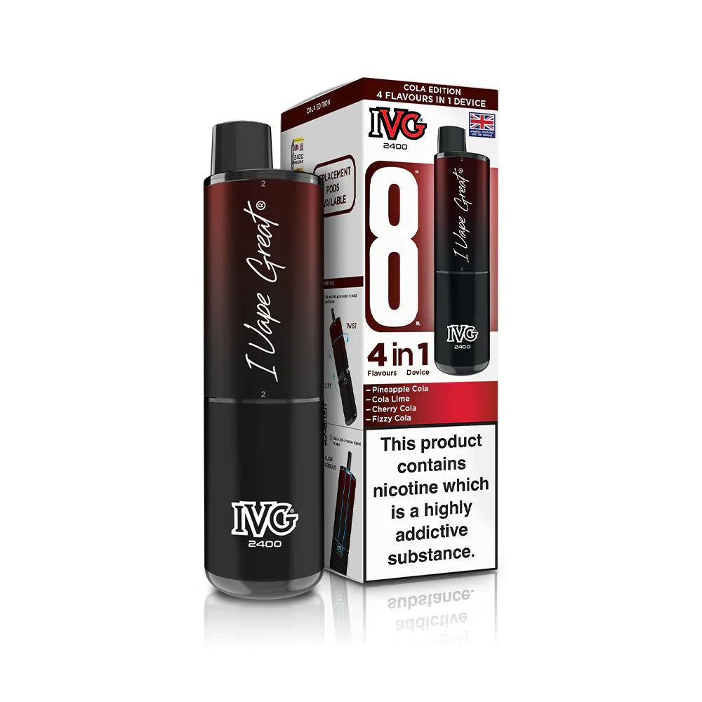 IVG 2400 Prefilled Pod Vape Kit