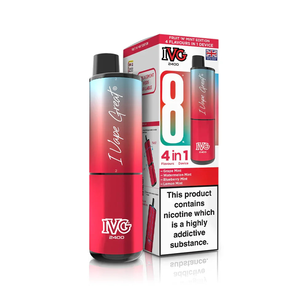 IVG 2400 Prefilled Pod Vape Kit