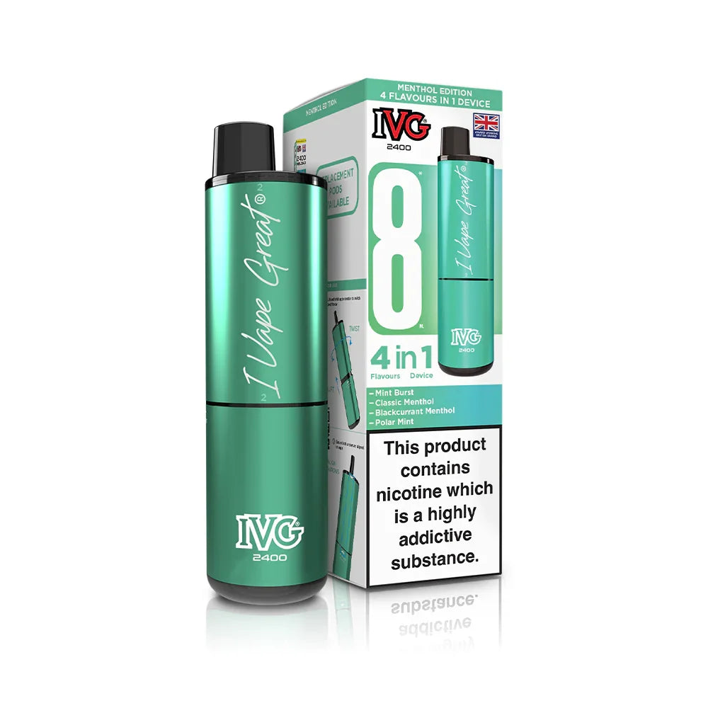 IVG 2400 Prefilled Pod Vape Kit