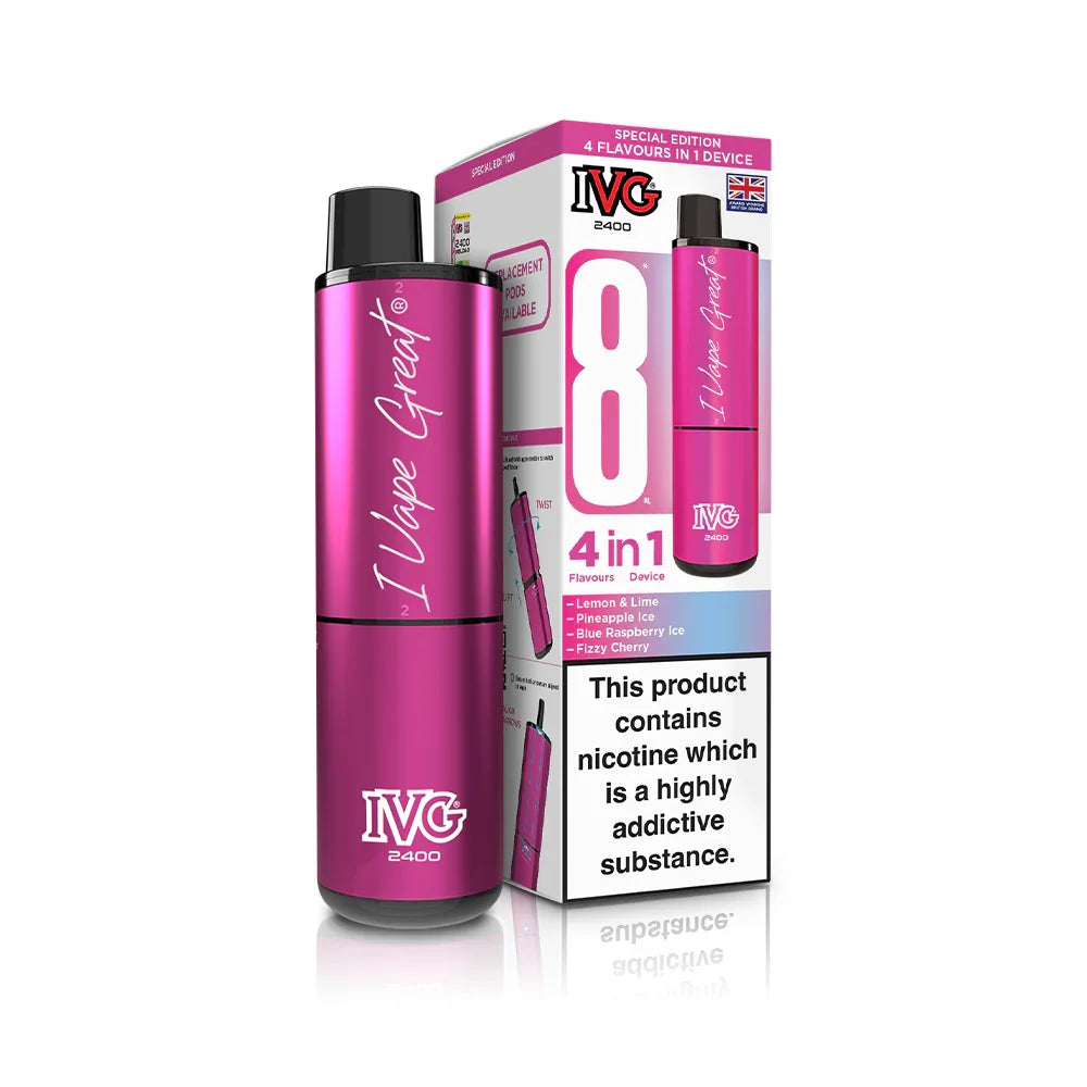 IVG 2400 Prefilled Pod Vape Kit