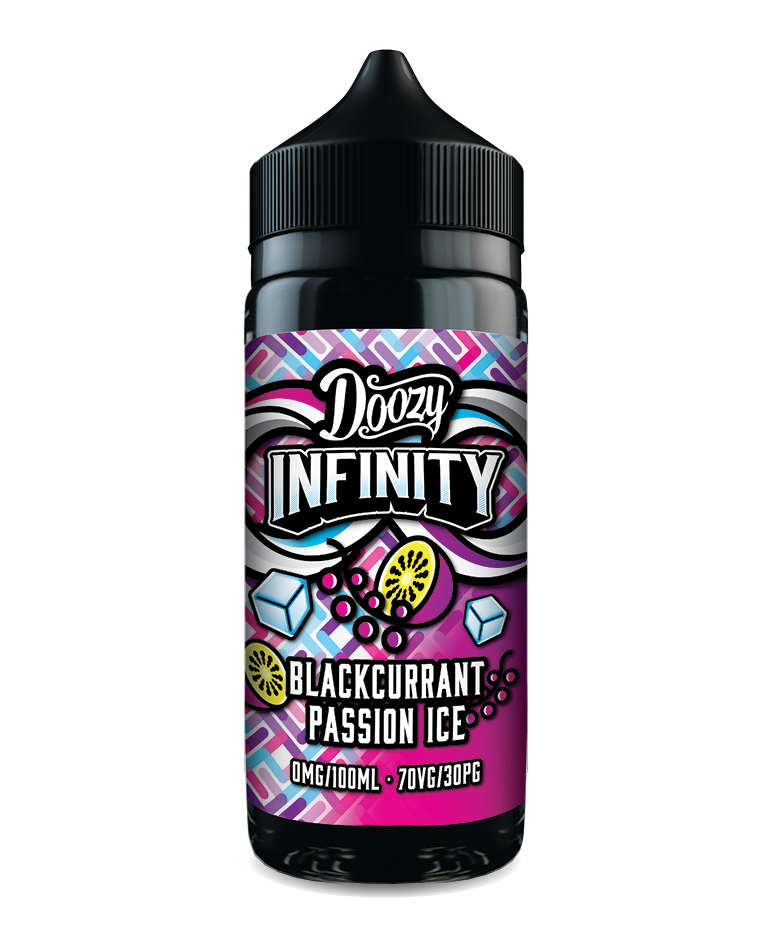 Doozy Infinity Blackcurrant Passion Ice E-Liquid Shortfill 70/30