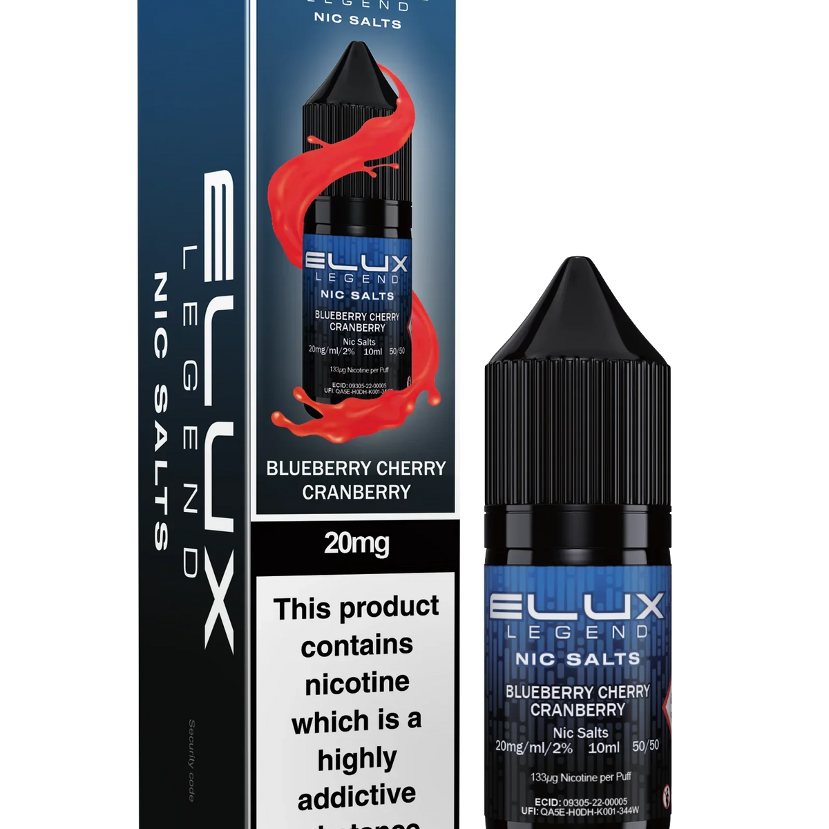 elux legend blueberry nic salt Elux Legend Nic Salt E-Liquid