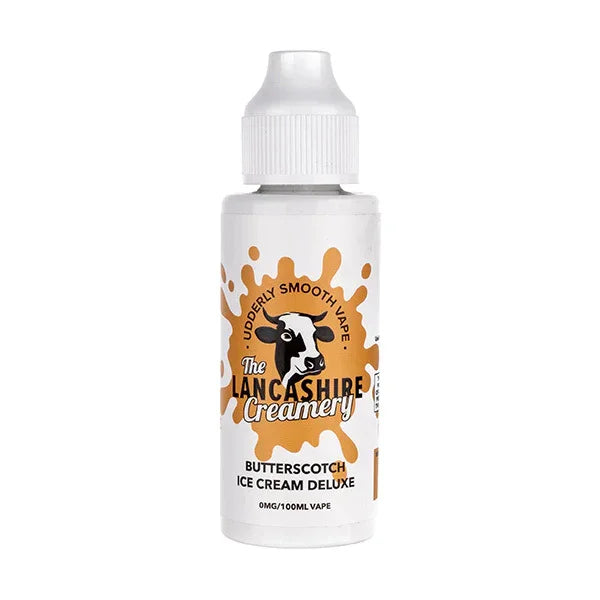 Butterscotch Ice Cream 100ml E-Liquid by The Lancashire Creamery