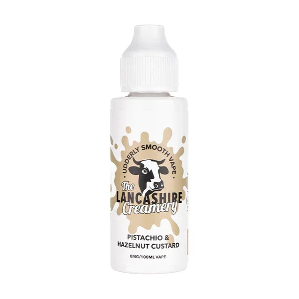 Pistachio Hazelnut Custard 100ml E-Liquid by The Lancashire Creamery