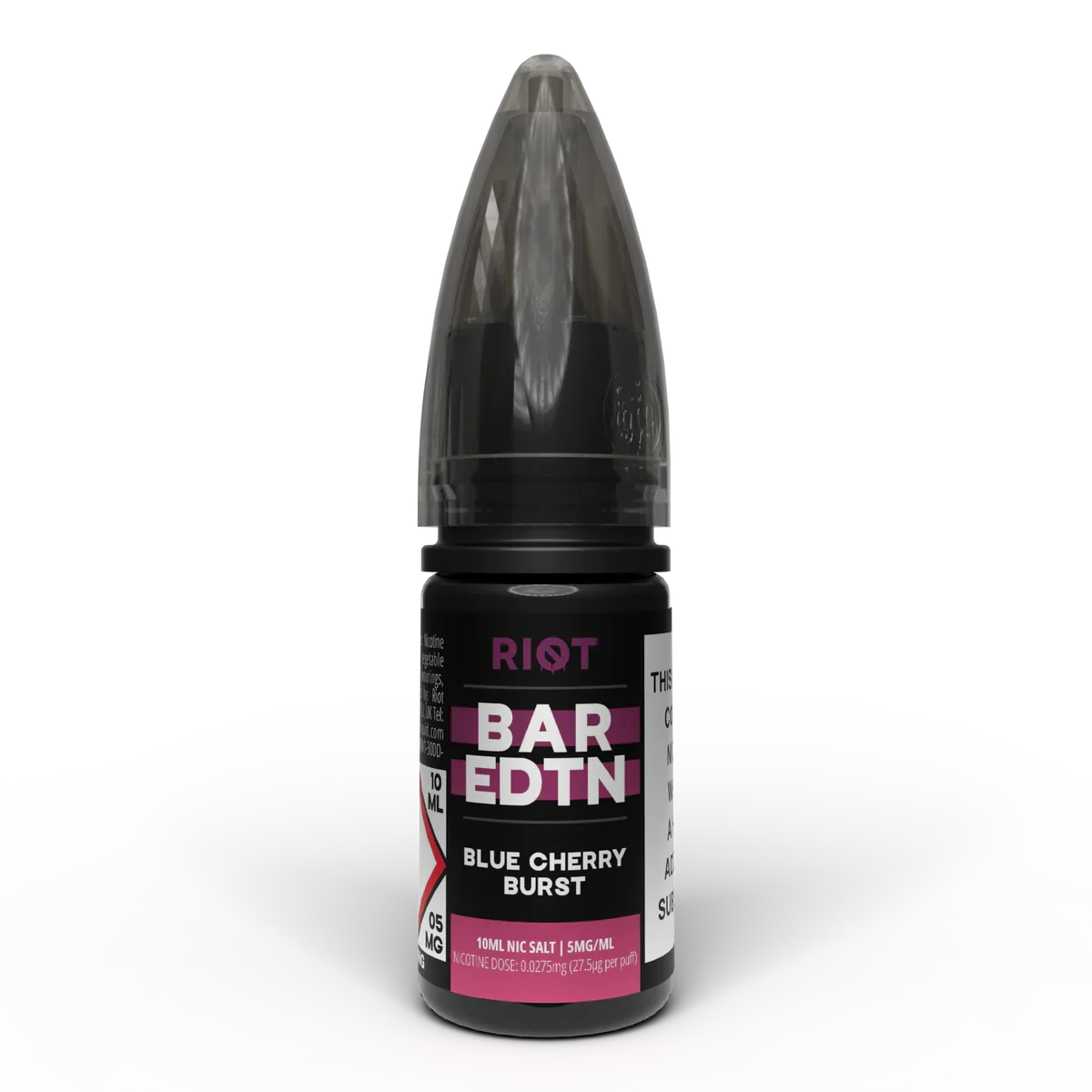 Blue Cherry Burst Nic Salt By Riot Squad BAR EDTN