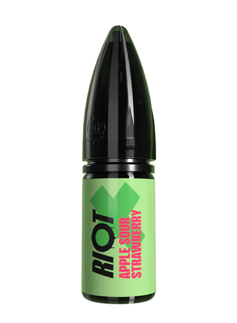 Apple Sour Strawberry RIOT X Nic Salt