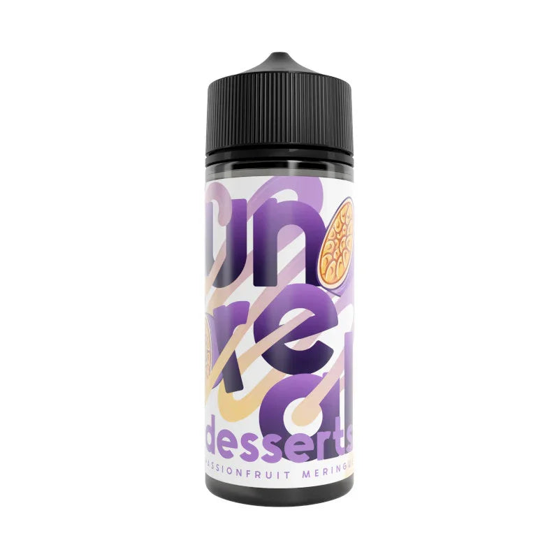 Passionfruit Meringue By Unreal Desserts E-Liquid 100ml Shortfill