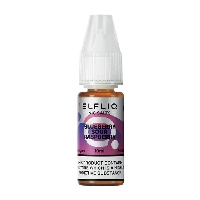 Blueberry Sour Raspberry By Elfbar Elfliq Nic Salt 10ml