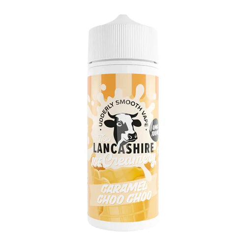 Caramel Choo Choo 100ml E-Liquid by The Lancashire Ice Creamery