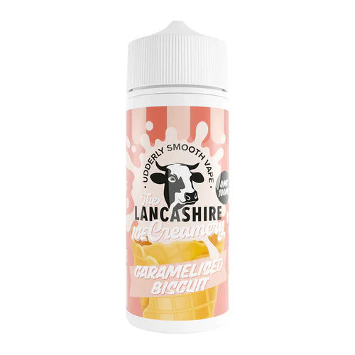 Caramelised Biscuit 100ml E-Liquid by The Lancashire Ice Creamery