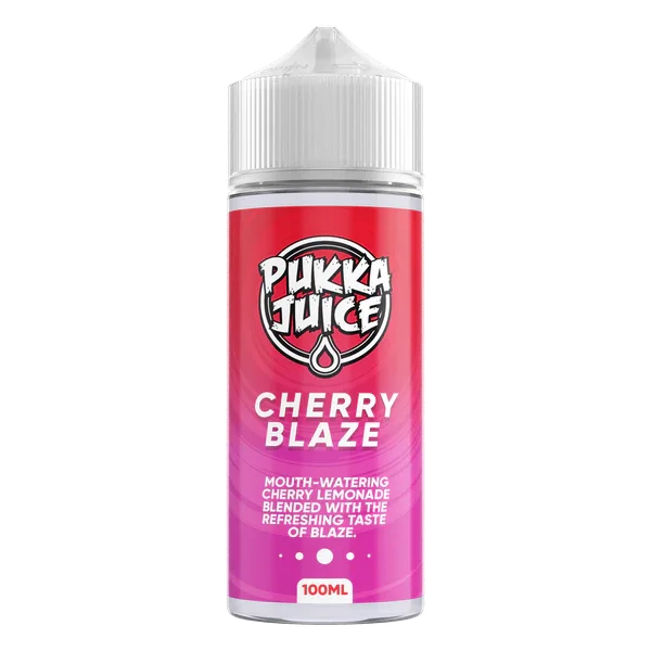 Cherry Blaze By Pukka Juice E-Liquid 100ml Shortfill