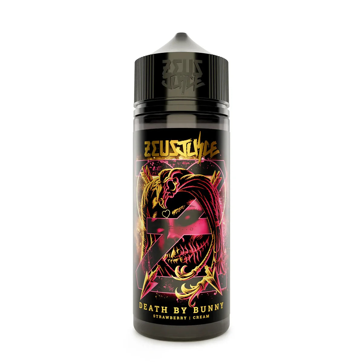 Zeus Juice Death by Bunny 100ml E-Liquid – Strawberry and Cream Shortfill