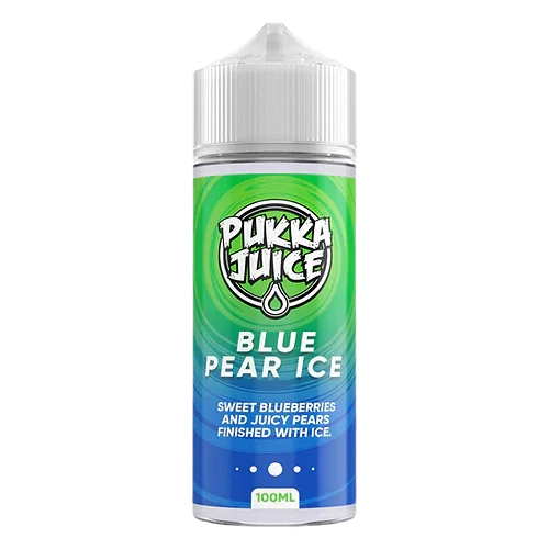 Blue Pear Ice By Pukka Juice E-Liquid 100ml Shortfill