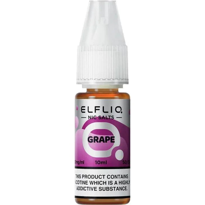 Grape By Elfbar Elfliq Nic Salt 10ml