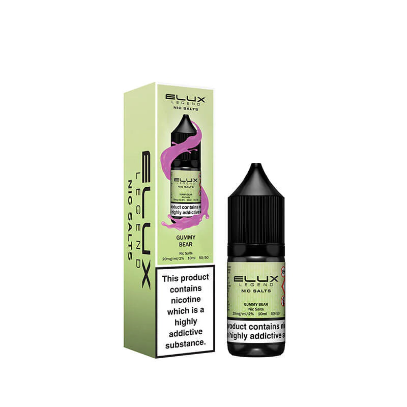 Gummy Bear Nic Salt By Elux Legend