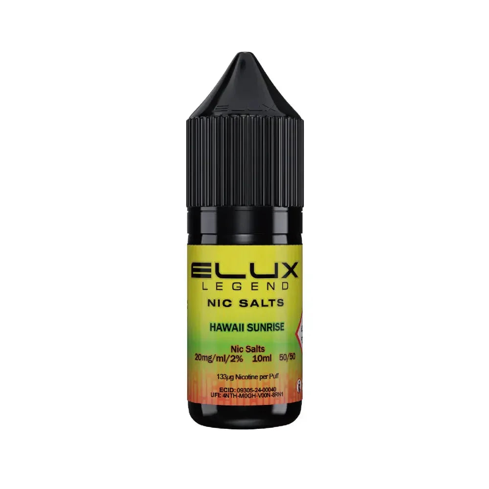 Hawaii Sunrise Nic Salt By Elux Legend