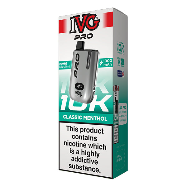 IVG PRO Starter Kit – 10,000 Puff Vape Kit