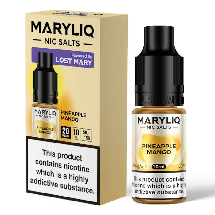 Pineapple Mango By Lost Mary MARYLIQ Nic Salts 10ml
