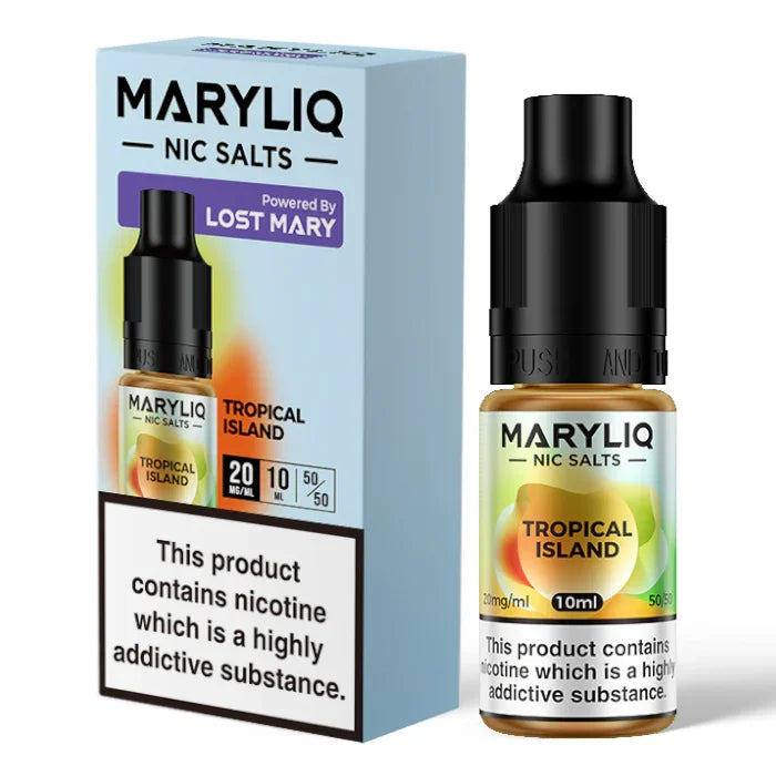Tropical Island Ice By Lost Mary MARYLIQ Nic Salts 10ml