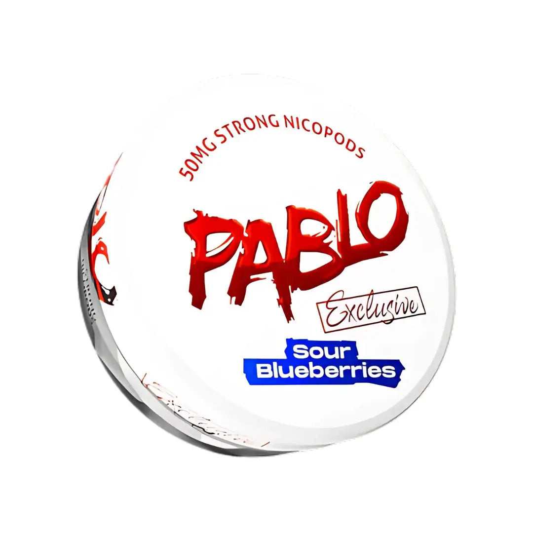 Pablo Exclusive Nicotine Pouches Sour Blueberries