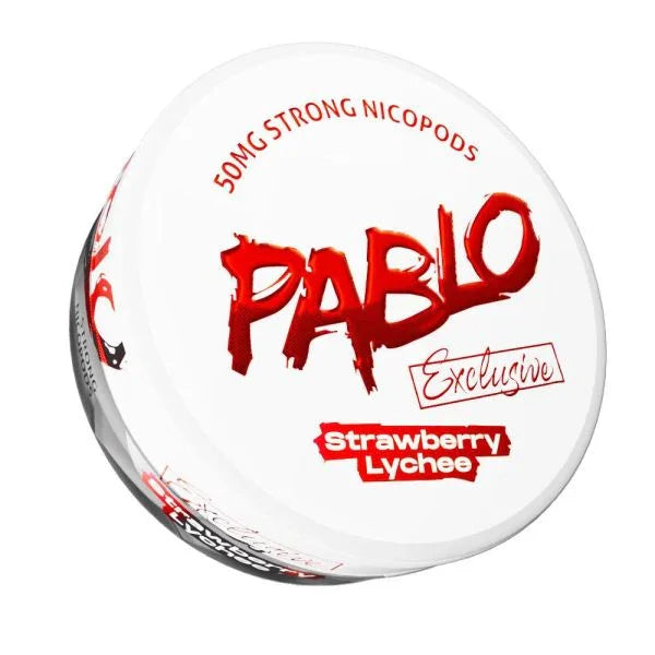 Pablo Exclusive Nicotine Pouches Strawberry Lychee