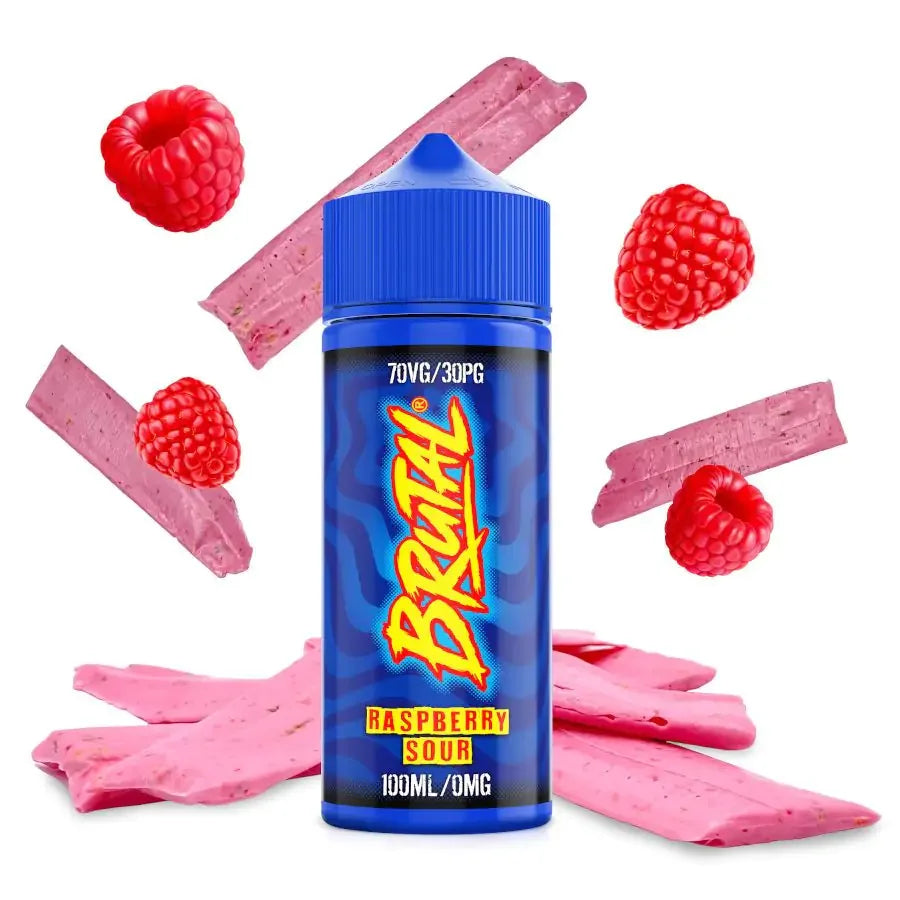 Raspberry Sour By Brutal E-Liquid 100ml Shortfill