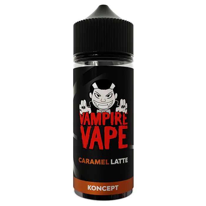 Vampire Vape 70/30 Caramel Latte 100ml Shortfill E-liquid