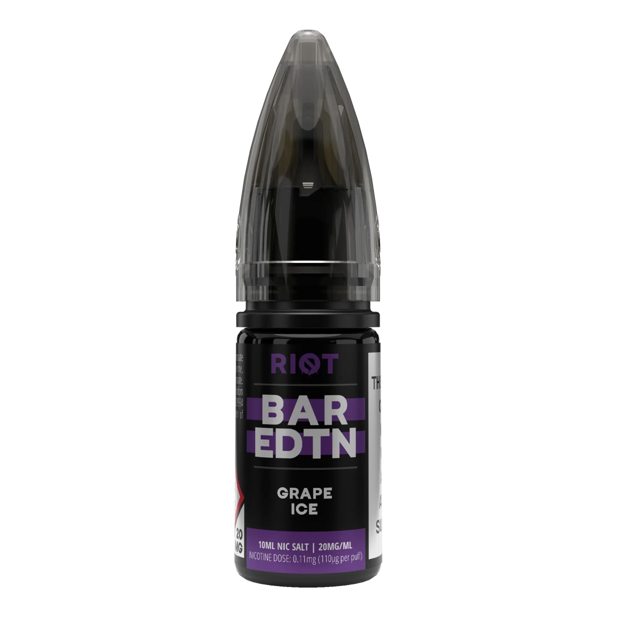Grape Ice Nic Salt By Riot Squad BAR EDTN