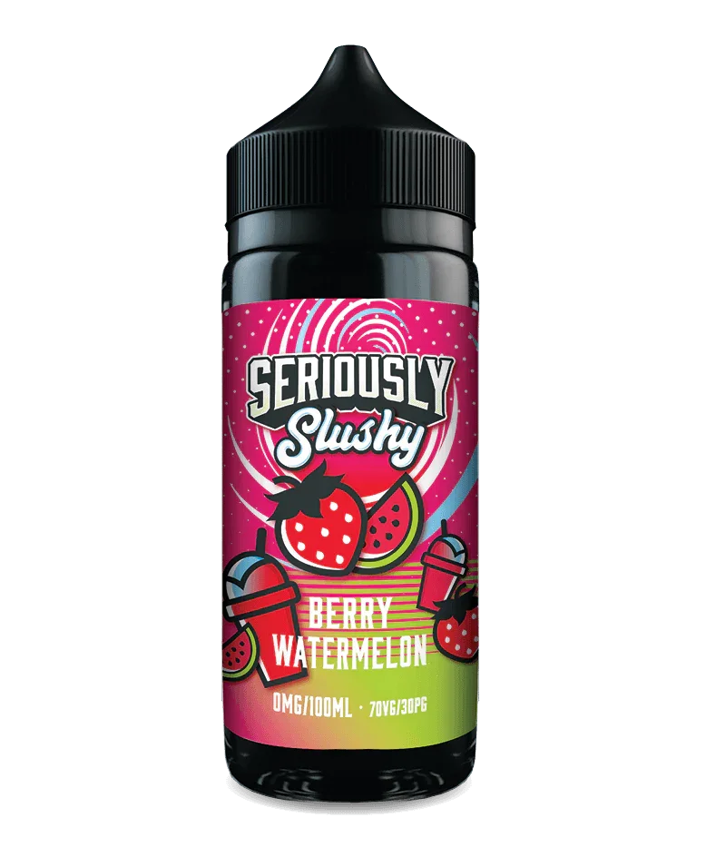 Seriously Slushy Berry Watermelon E-liquid Shortfill - I Love Vapour