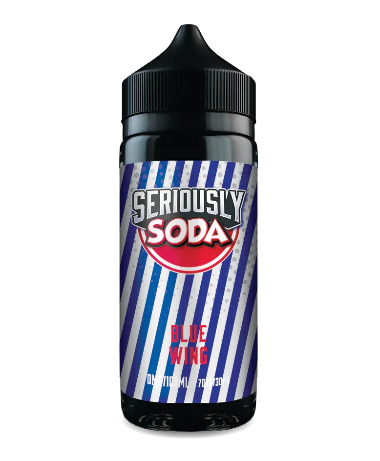 Blue Wing By Seriously Soda E-Liquid 100ml Shortfill
