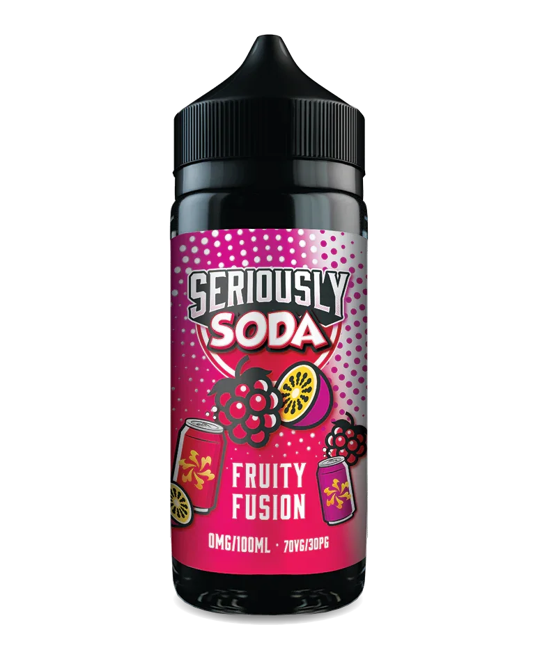 Fruity Fusion By Seriously Soda E-Liquid 100ml Shortfill