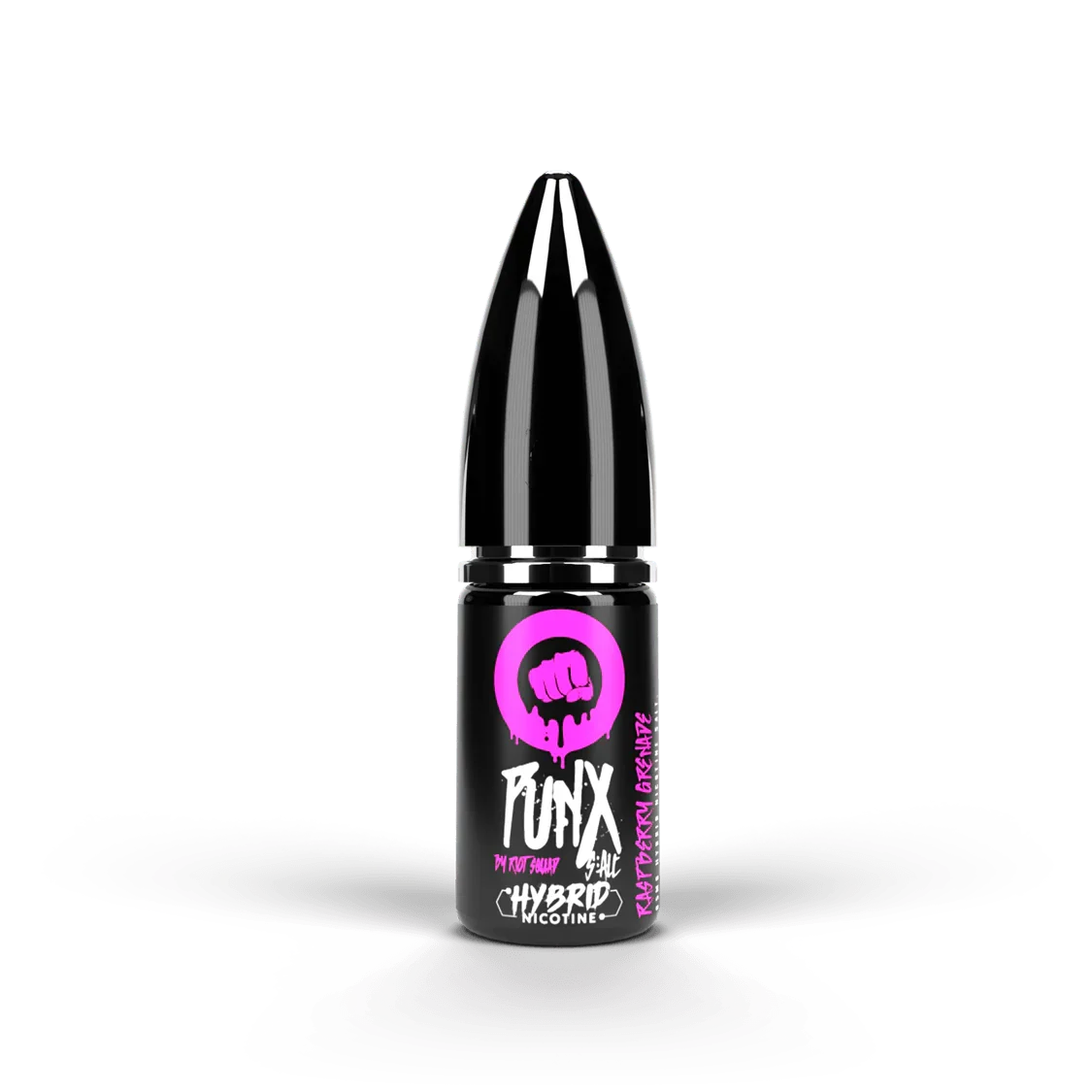 Raspberry Grenade PUNX BY RIOT 10ML HYBRID SALT E-LIQUID - I Love Vapour E-Juice riot squad
