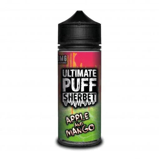 Ultimate Puff Sherbet – Apple & Mango 120ML Shortfill - I Love Vapour E-Juice Ultimate Puff