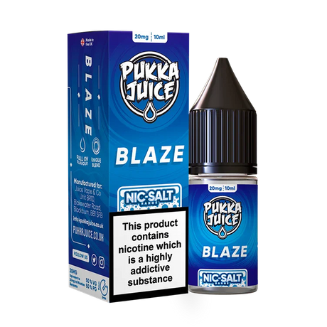 Nic salt e-liquid bottle