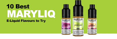 10 Best MARYLIQ Lost Mary E-Liquid Flavours to Try