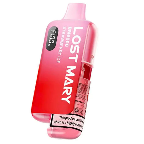 Lost Mary BM6000 refillable pod kit, a disposable vape alternative