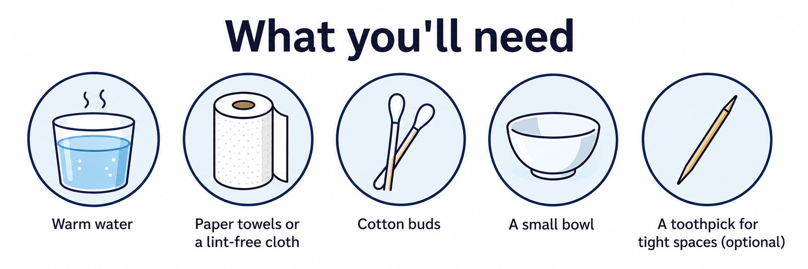 What you need to clean your vape