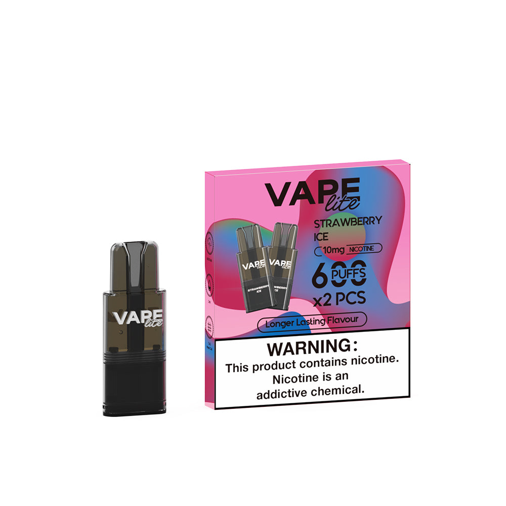 Vape Lite 600 Replacement Pods (2 Pack)