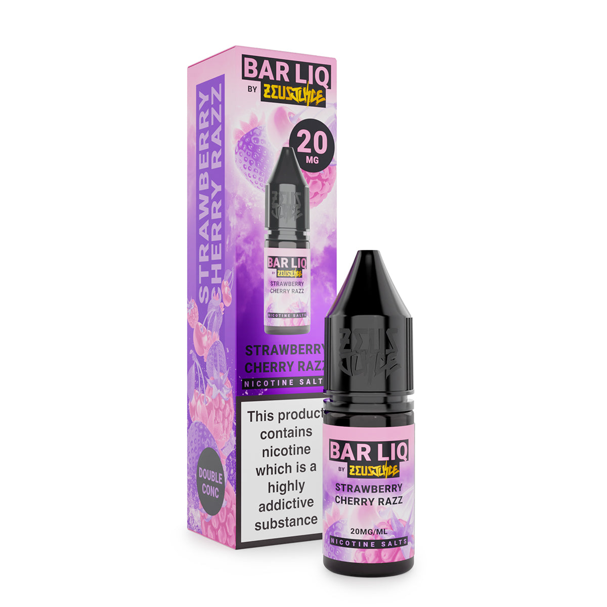 Strawberry Cherry Razz Barliq By Zeus Juice
