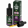 Aztec CBD bottle and packaging on a white background