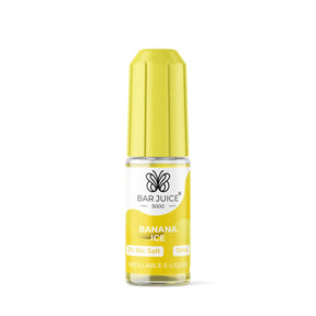 Banana Ice Nic Salt by Bar Juice 10ml e-liquid bottle