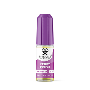Berry Crush 10mg Bar Juice nic salt e-liquid 10ml bottle