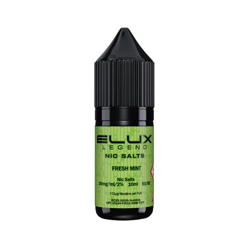 Fresh Mint Nic Salt By Elux Legend