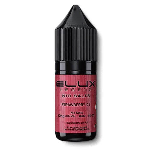 Strawberry Ice Nic Salt By Elux Legend