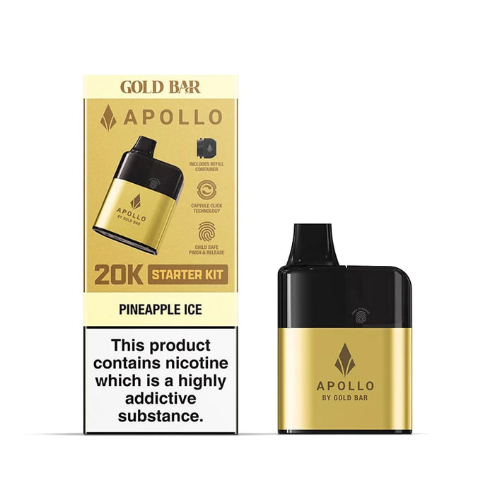 Gold Bar 20k Apollo Prefilled Pod Vape Kit