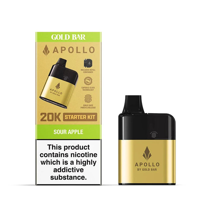 Gold Bar 20k Apollo Prefilled Pod Vape Kit