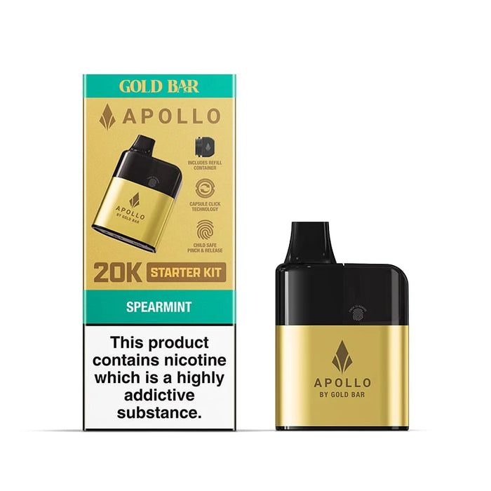 Gold Bar 20k Apollo Prefilled Pod Vape Kit